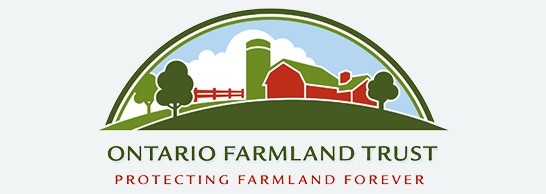 The logo for the Ontario Farmland Trust with the tagline: 