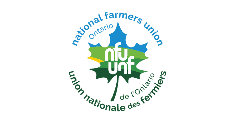The logo for the National Farmers Union of Ontario.