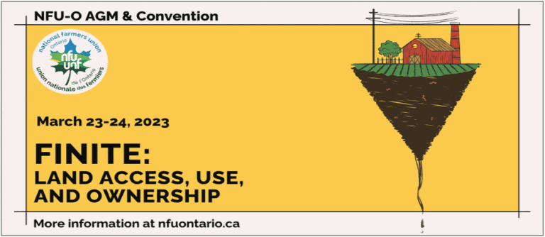 NFU-O Convention 2023 - Finite: land access, use, and ownership.