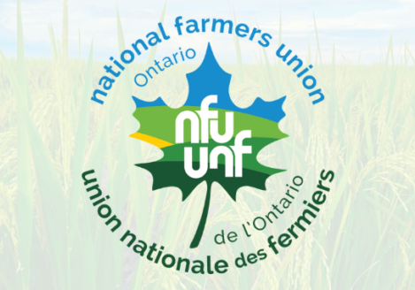 The logo for the National Farmers Union - Ontario.