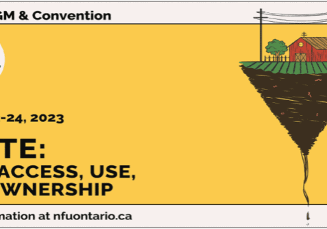 NFU-O Convention 2023 - Finite: land access, use, and ownership.